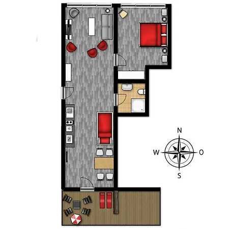 Apartment Am Rundsteg,6